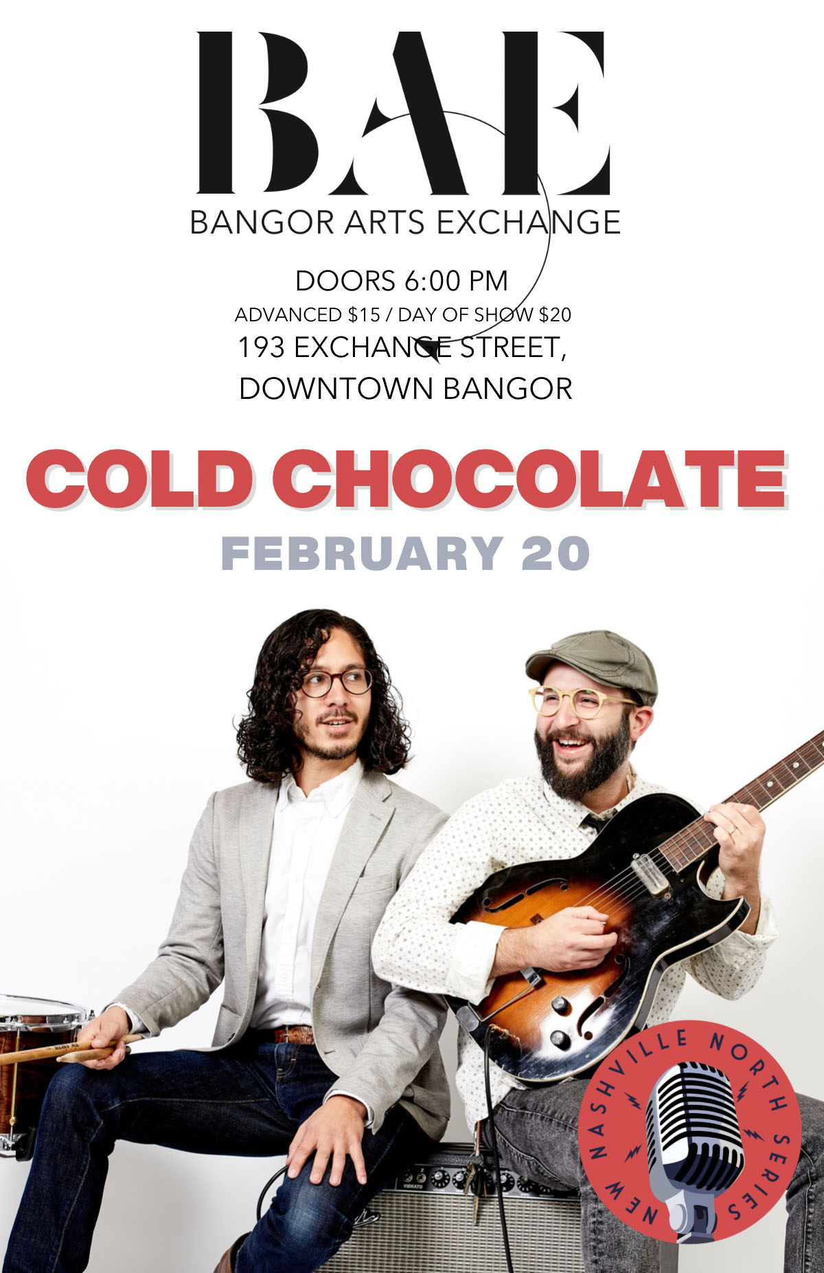 02/20/2022: Cold Chocolate presented by New Nashville North