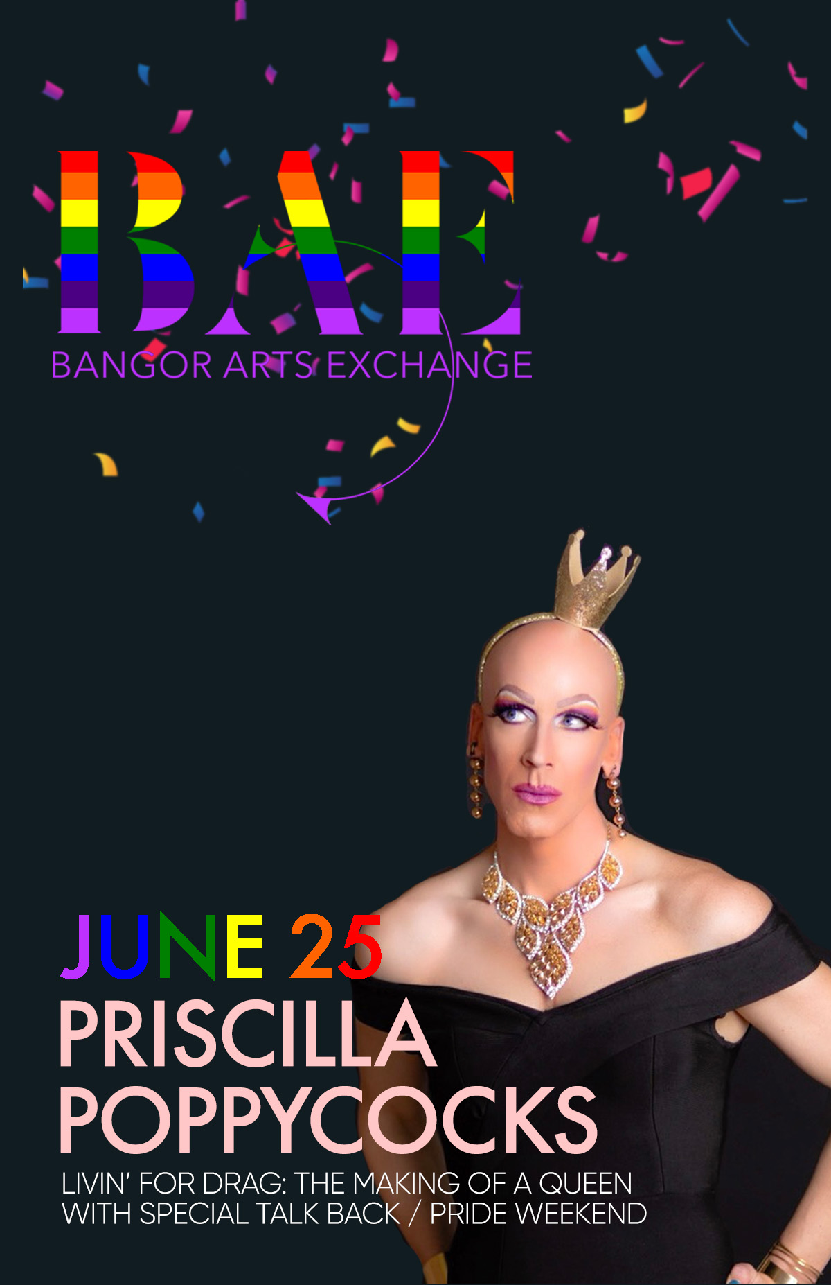 06/25/2022: Priscilla Poppycocks - Livin' for Drag w/ Talk Back