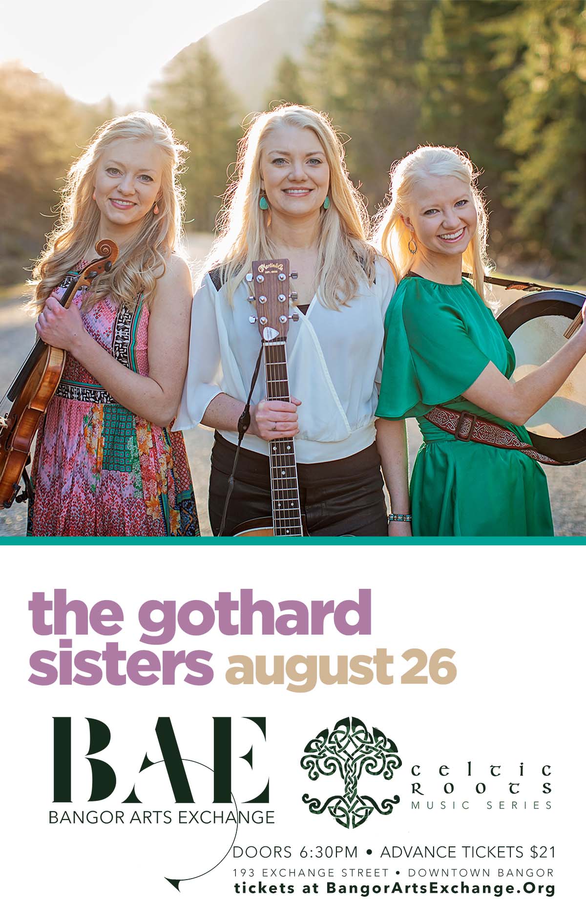 08/26/2022: The Gothard Sisters presented by Celtic Roots Music Series