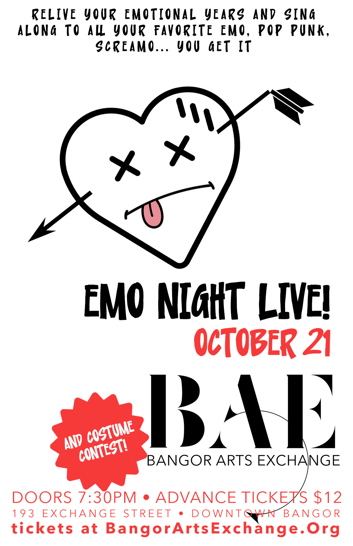 10/21/2022: Emo Night Live