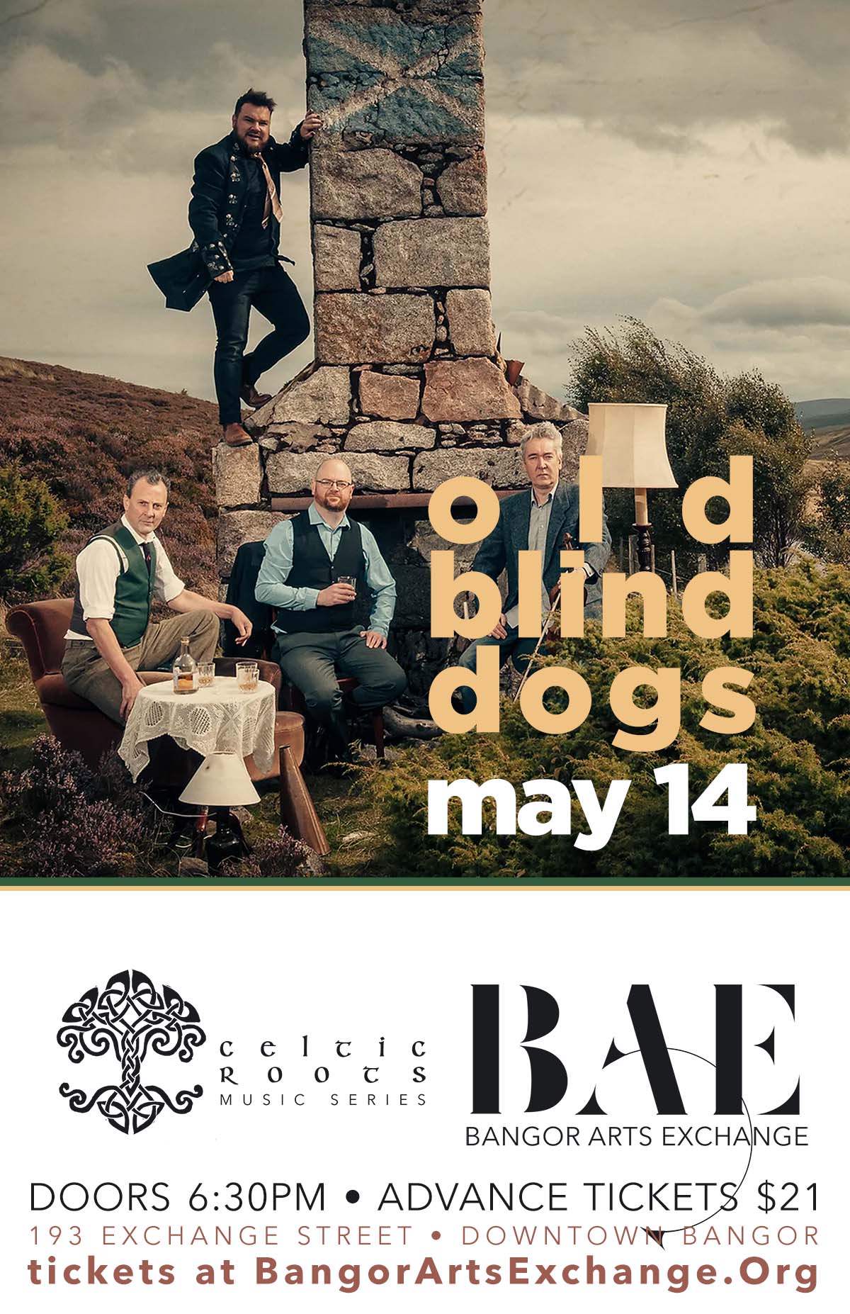 05/14/2023 - Old Blind Dogs (Scotland) presented by Celtic Roots